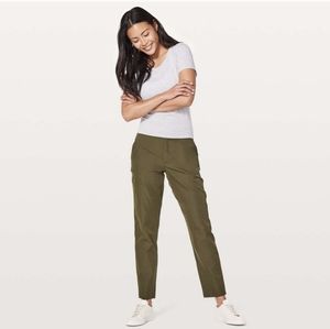 Navy Lululemon City Trek Trouser